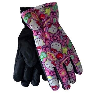 Hello Kitty Colorful Kids Gloves Girls Size L-XL New